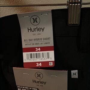 Hurley All Day Hybrid Shorts - Black